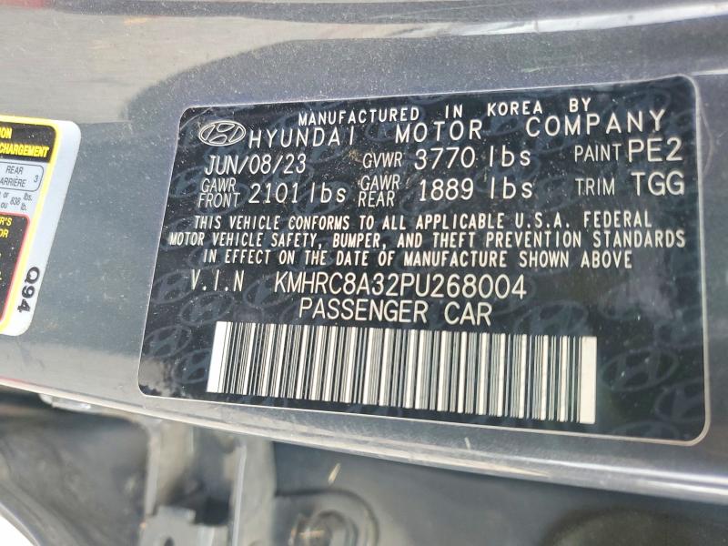 Продаж на аукціоні авто 2023 Hyundai Venue, vin: KMHRC8A32PU268004, номер лоту: 56261336