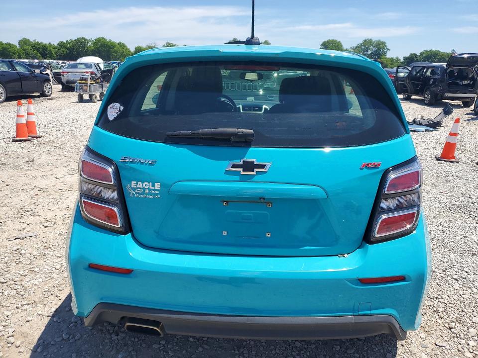 Продаж на аукціоні авто 2020 Chevrolet Sonic, vin: 1G1JD6SB4L4108959, номер лоту: 55699356