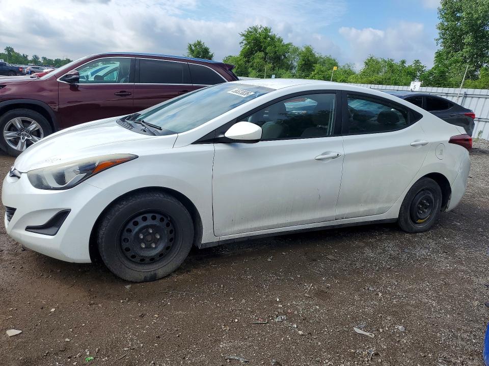 56523836 :رقم المزاد ، 5NPDH4AE6EH519009 vin ، 2014 Hyundai Elantra مزاد بيع