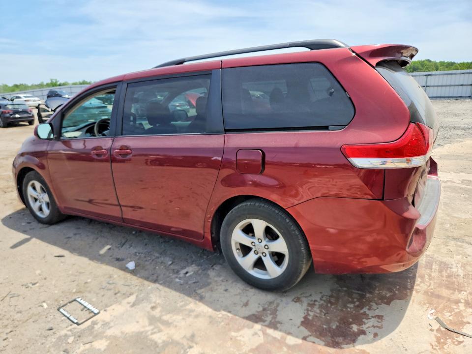 56271706 :رقم المزاد ، 5TDKK3DC8CS208296 vin ، 2012 Toyota Sienna مزاد بيع