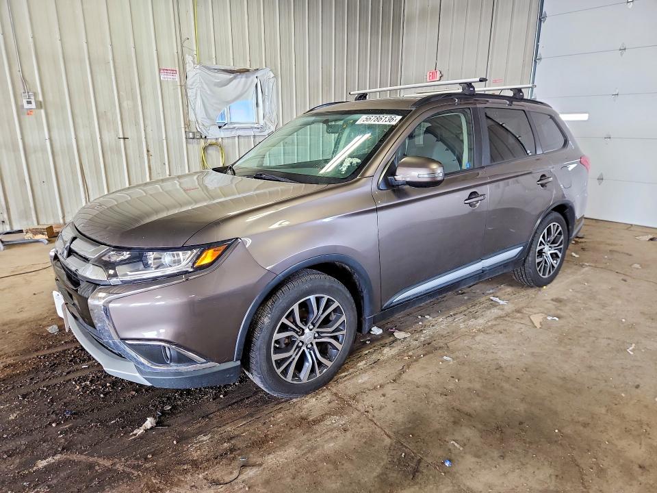 2016 Mitsubishi Outlander მანქანა იყიდება აუქციონზე, vin: JA4AD3A30GZ015763, აუქციონის ნომერი: 56786136