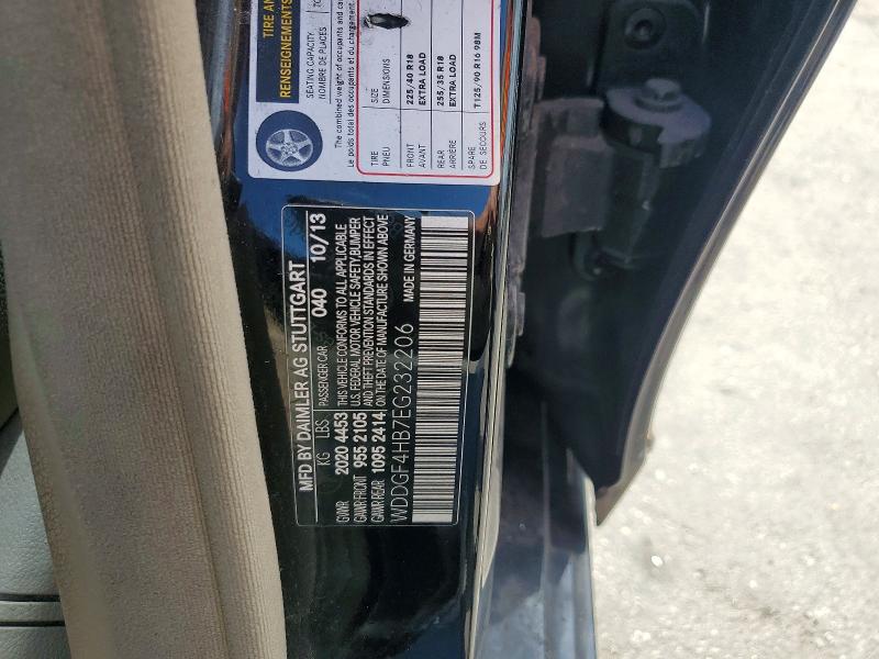 59107806 :رقم المزاد ، WDDGF4HB7EG232206 vin ، 2014 Mercedes-benz C مزاد بيع