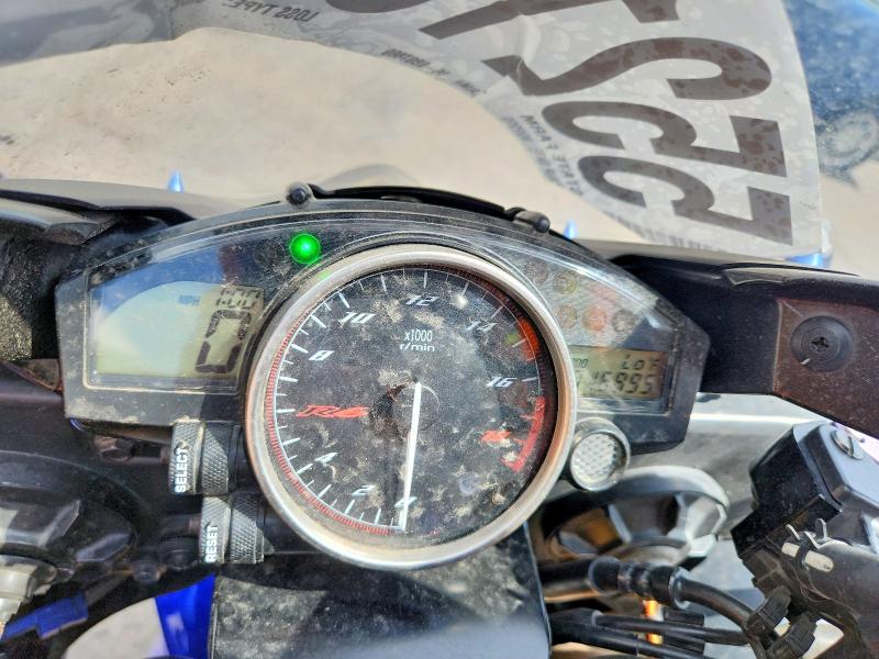 55215086 :رقم المزاد ، JYARJ16Y69A002992 vin ، 2009 Yamaha Yzfr6 مزاد بيع