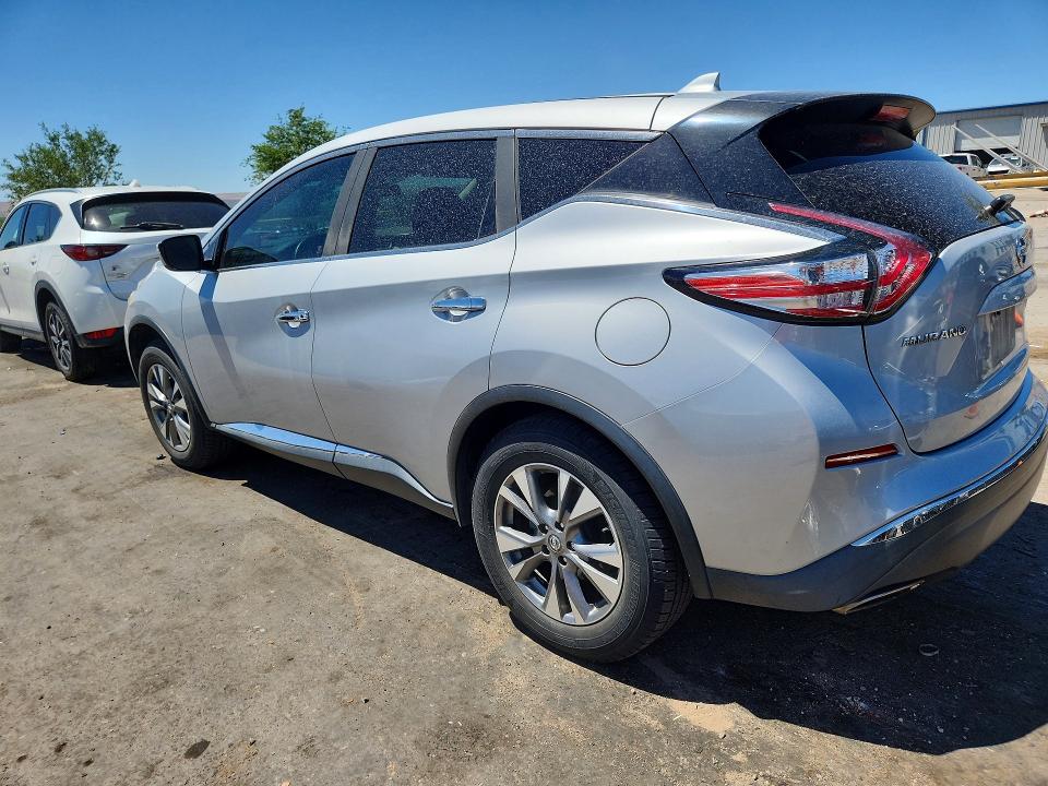 2017 Nissan Murano მანქანა იყიდება აუქციონზე, vin: 5N1AZ2MG8HN134133, აუქციონის ნომერი: 57200836