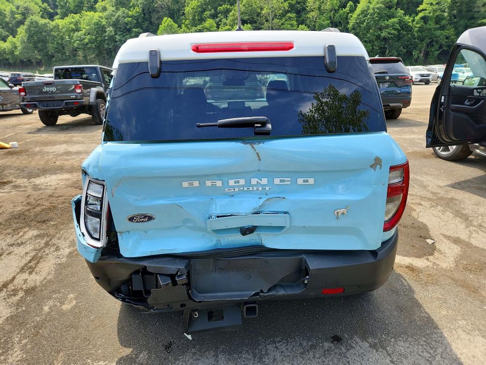 Продаж на аукціоні авто 2024 Ford Bronco Sport, vin: 3FMCR9G66RRF62611, номер лоту: 57138816