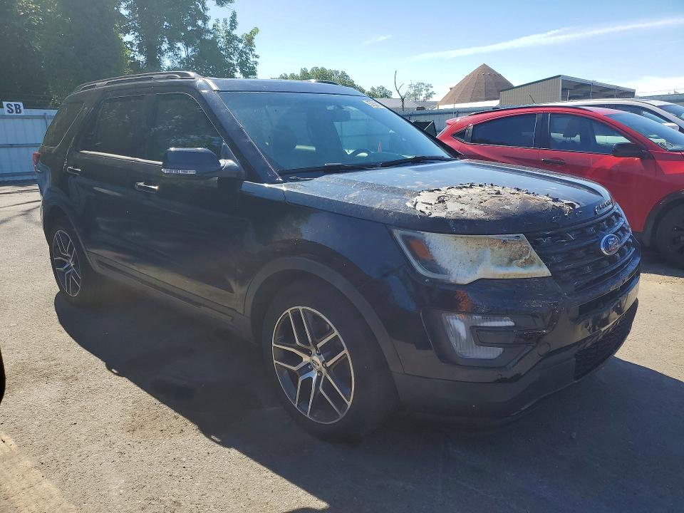 2017 Ford Explorer მანქანა იყიდება აუქციონზე, vin: 1FM5K8GT1HGA00845, აუქციონის ნომერი: 57338176