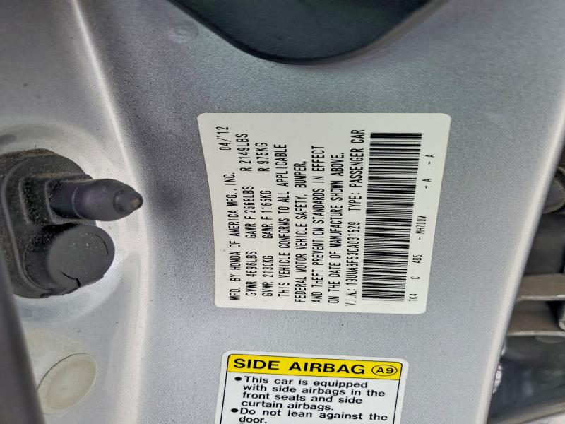 Aukcja sprzedaży 2012 Acura Tl, vin: 19UUA8F53CA031629, numer aukcji: 56735436