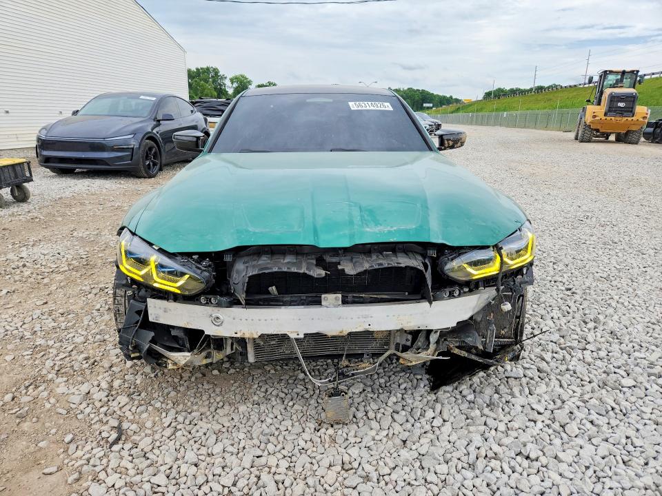 2022 Bmw M3 მანქანა იყიდება აუქციონზე, vin: WBS43AY02NFN04484, აუქციონის ნომერი: 56314926