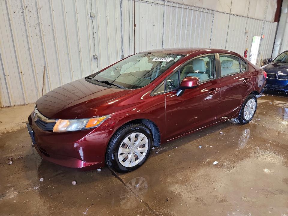 Aukcja sprzedaży 2012 Honda Civic, vin: 19XFB2F58CE089105, numer aukcji: 55419946