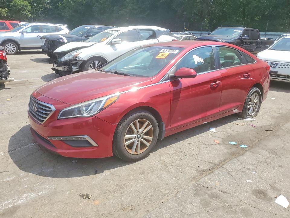 58515346 :رقم المزاد ، 5NPE24AF9FH054905 vin ، 2015 Hyundai Sonata مزاد بيع