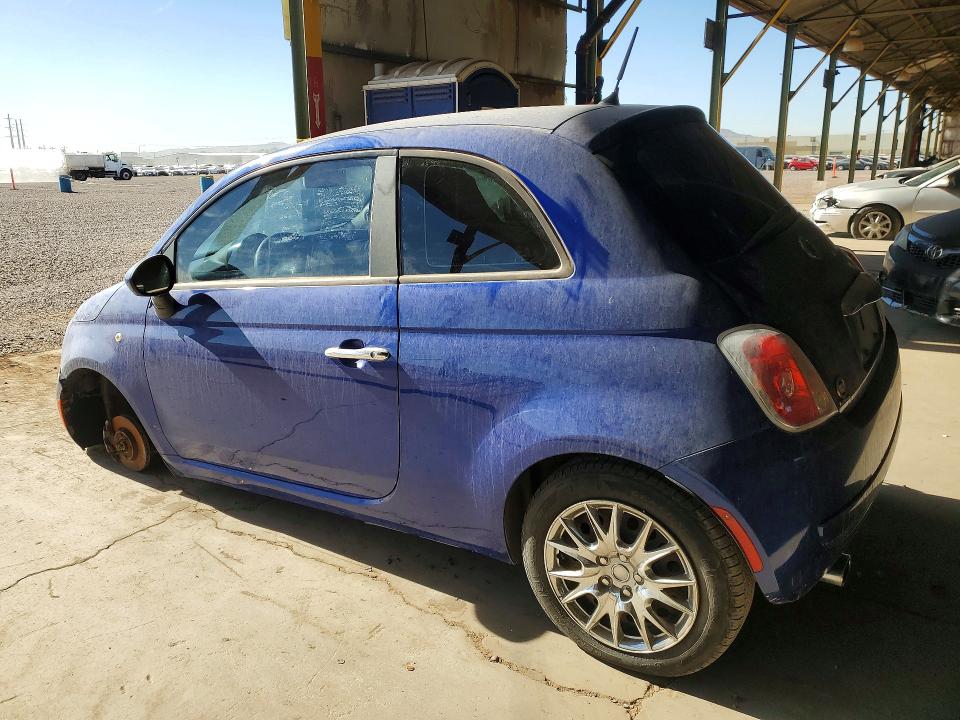 58140596 :رقم المزاد ، 3C3CFFAR5DT531462 vin ، 2013 Fiat 500 مزاد بيع