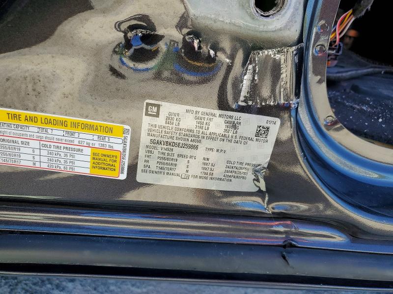 Продаж на аукціоні авто 2014 Buick Enclave, vin: 5GAKVBKD5EJ259866, номер лоту: 55538046