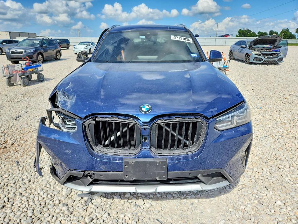 57151036 :رقم المزاد ، 5UX43DP09N9K62624 vin ، 2022 Bmw X3 مزاد بيع