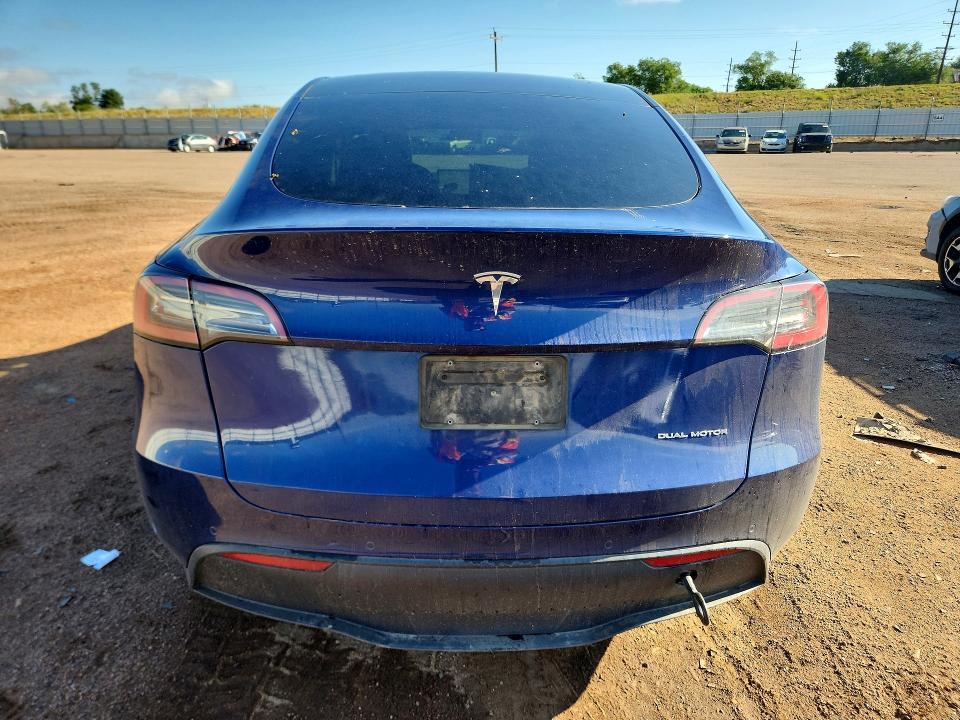 2022 Tesla Model Y მანქანა იყიდება აუქციონზე, vin: 7SAYGDEE3NA011075, აუქციონის ნომერი: 59020996