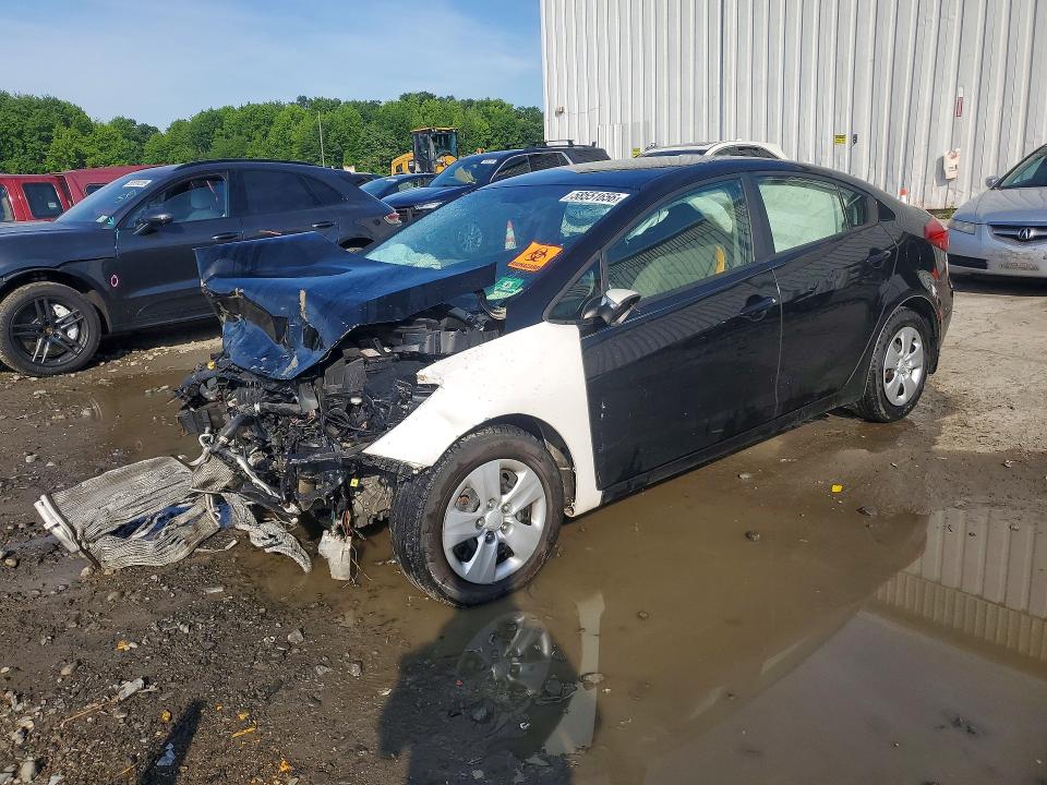 58551656 :رقم المزاد ، KNAFK4A64G5527340 vin ، 2016 Kia Forte مزاد بيع