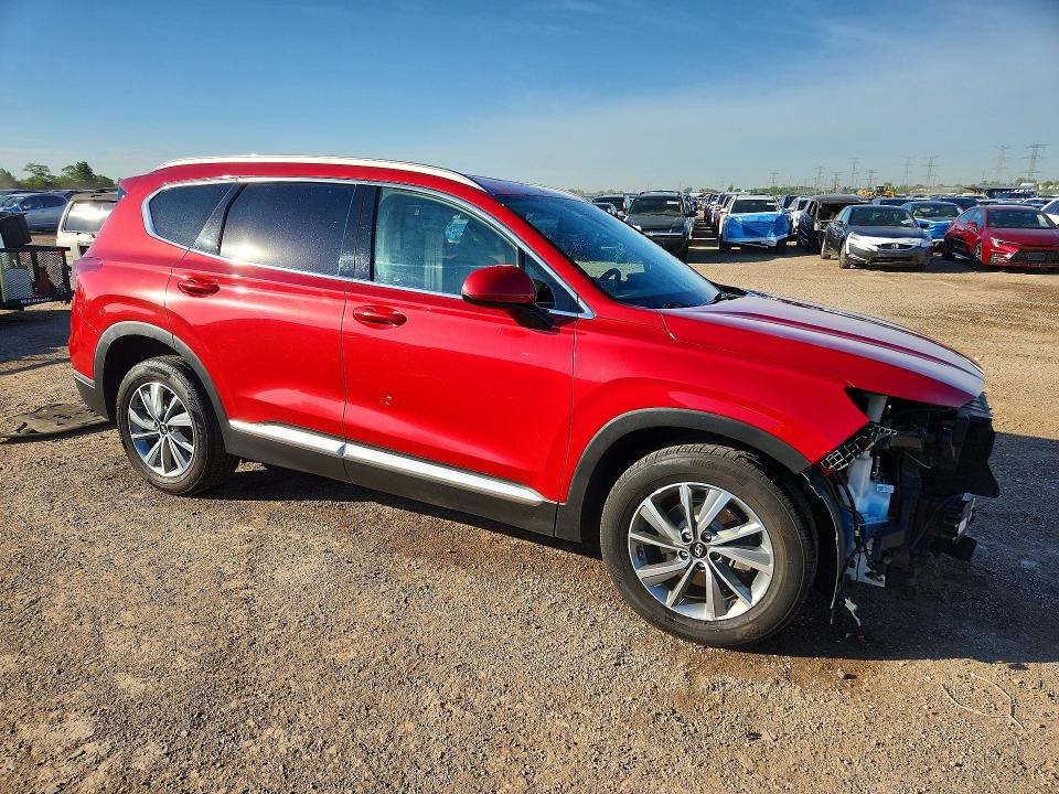 2019 Hyundai Santa Fe მანქანა იყიდება აუქციონზე, vin: 5NMS3CADXKH058056, აუქციონის ნომერი: 55618016
