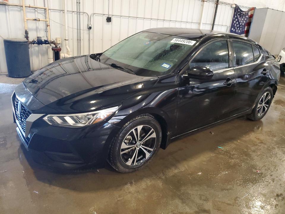 2021 Nissan Sentra მანქანა იყიდება აუქციონზე, vin: 3N1AB8CVXMY206624, აუქციონის ნომერი: 56449206