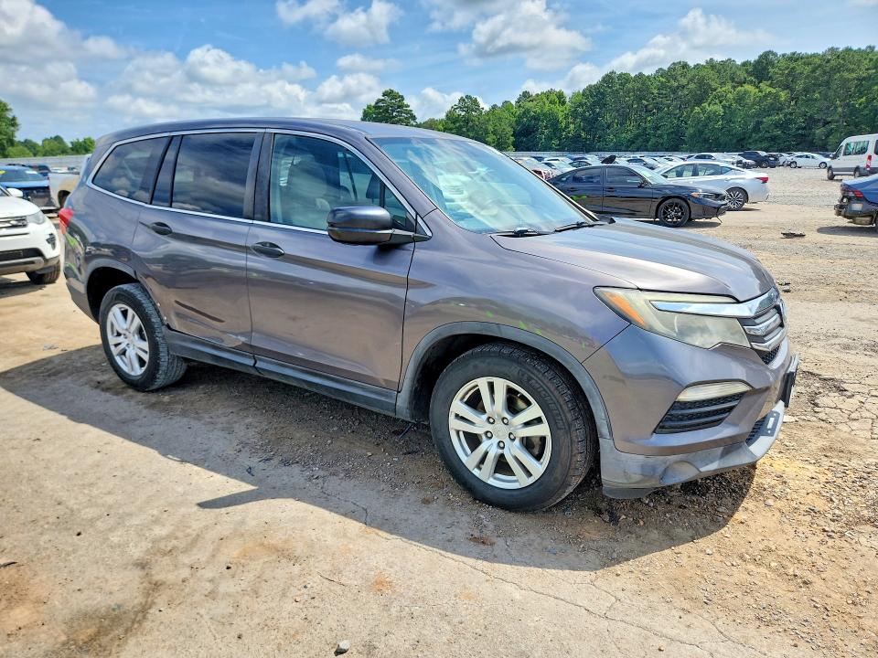 2017 Honda Pilot მანქანა იყიდება აუქციონზე, vin: 5FNYF5H19HB003052, აუქციონის ნომერი: 57178786