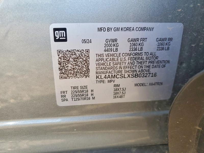 Aukcja sprzedaży 2025 Buick Encore Gx, vin: KL4AMCSLXSB032716, numer aukcji: 57644396