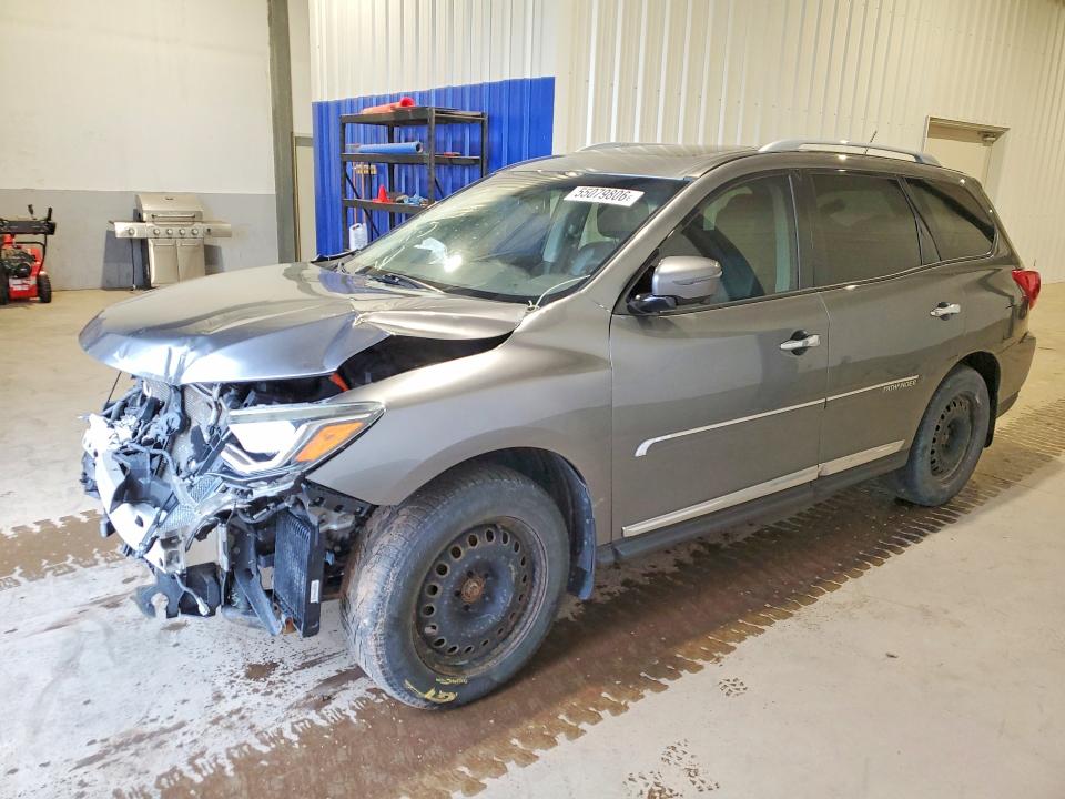 2017 Nissan Pathfinder მანქანა იყიდება აუქციონზე, vin: 5N1DR2MM3HC647546, აუქციონის ნომერი: 55079806