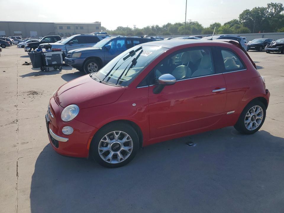58585346 :رقم المزاد ، 3C3CFFCR3HT506241 vin ، 2017 Fiat 500 مزاد بيع