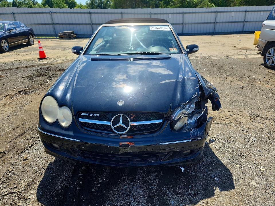 2006 Mercedes-benz Clk მანქანა იყიდება აუქციონზე, vin: WDBTK56H86F194749, აუქციონის ნომერი: 57403676
