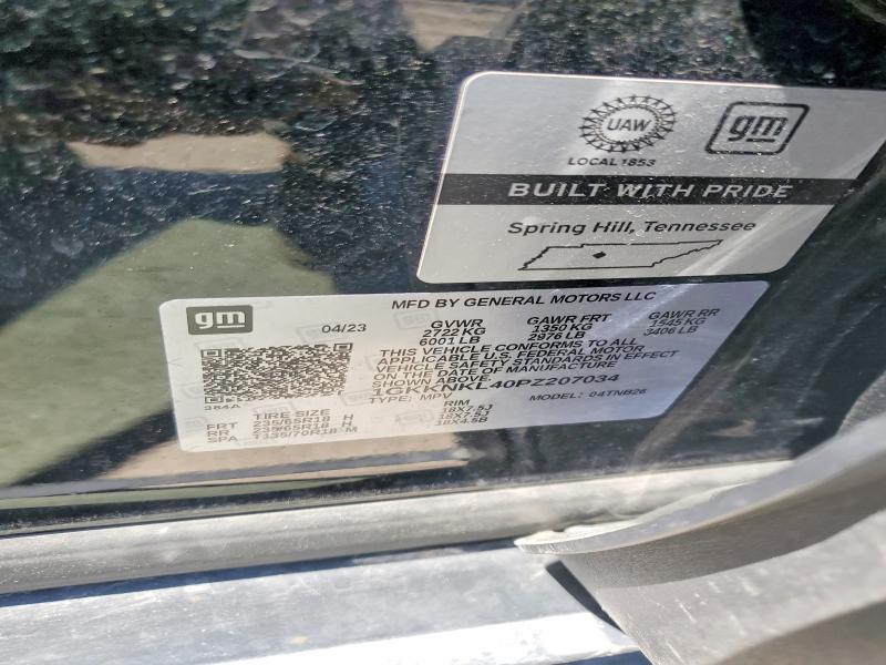 Aukcja sprzedaży 2023 Gmc Acadia, vin: 1GKKNKL40PZ207034, numer aukcji: 55797406