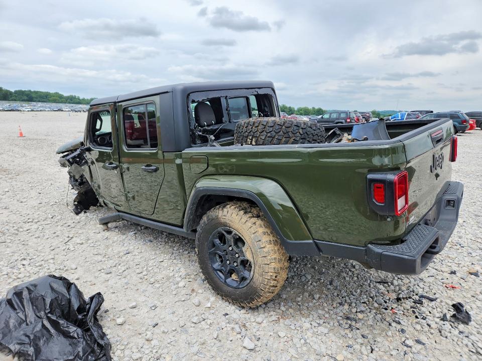 58753156 :رقم المزاد ، 1C6HJTAG6PL544838 vin ، 2023 Jeep Gladiator مزاد بيع