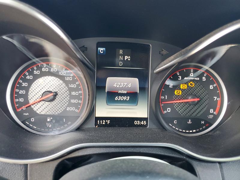 2018 Mercedes-benz C მანქანა იყიდება აუქციონზე, vin: WDDWJ8HB1JF646387, აუქციონის ნომერი: 57204436