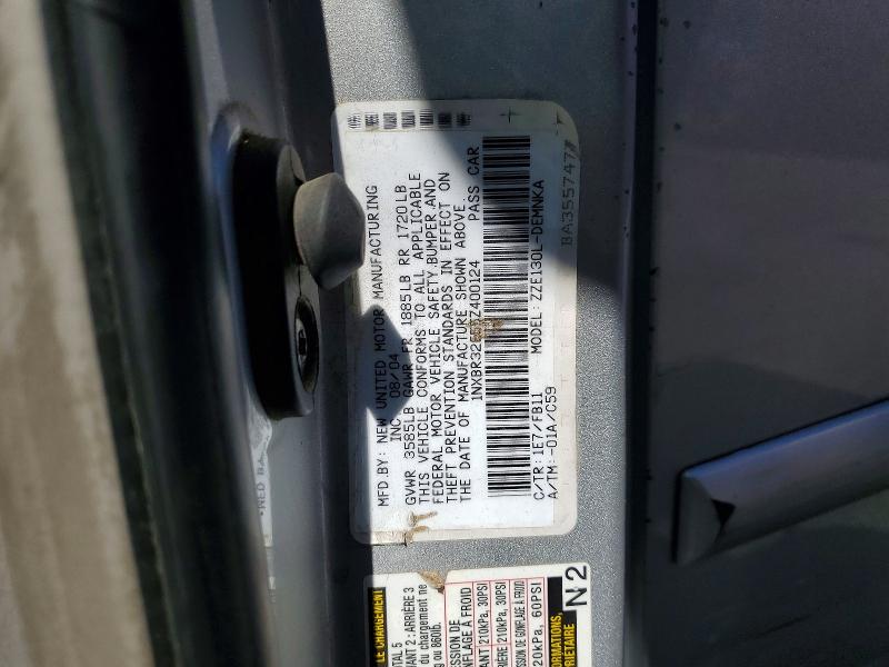 55989496 :رقم المزاد ، 1NXBR32E55Z400124 vin ، 2005 Toyota Corolla مزاد بيع