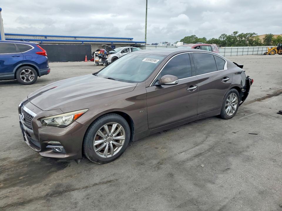 Продажа на аукционе авто 2016 Infiniti Q50, vin: JN1CV7AR2GM253119, номер лота: 55990596