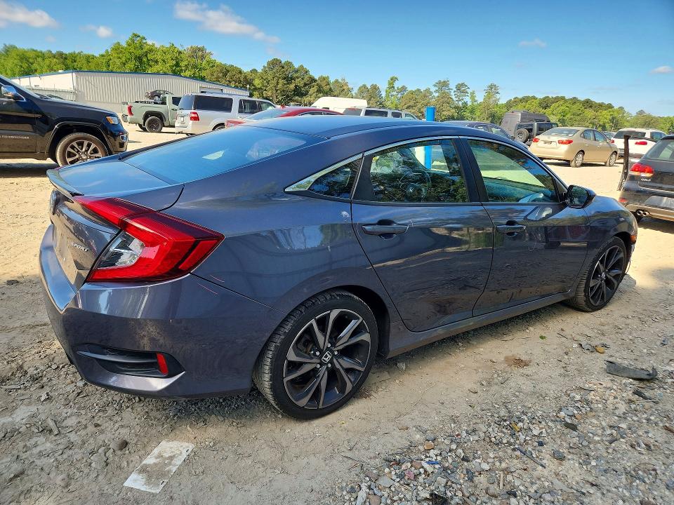 56058296 :رقم المزاد ، 2HGFC2F8XLH521352 vin ، 2020 Honda Civic مزاد بيع