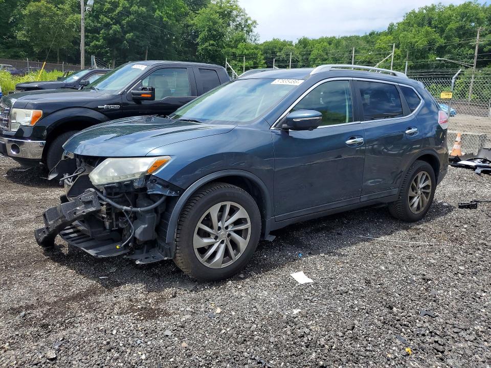 2014 Nissan Rogue მანქანა იყიდება აუქციონზე, vin: 5N1AT2MV6EC840895, აუქციონის ნომერი: 57835486