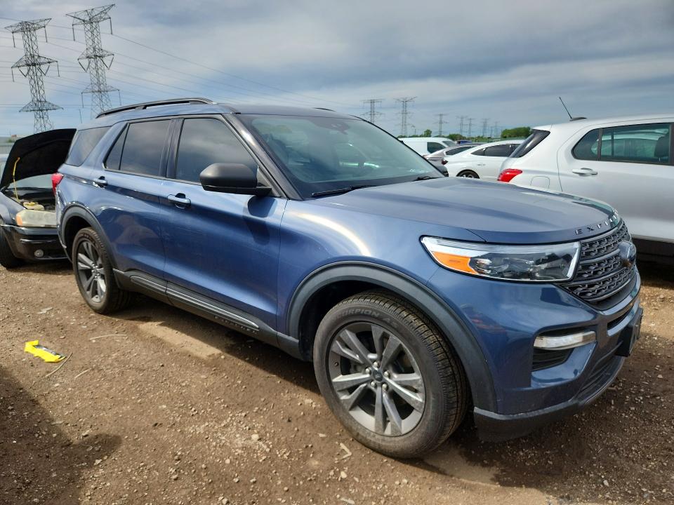2021 Ford Explorer მანქანა იყიდება აუქციონზე, vin: 1FMSK8DH0MGB41144, აუქციონის ნომერი: 55695926