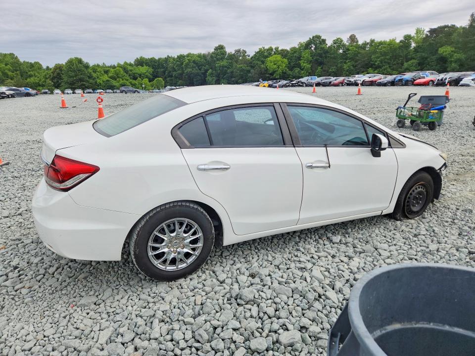 Auction sale of the 2013 Honda Civic, vin: 2HGFB2F52DH579272, lot number: 56574956