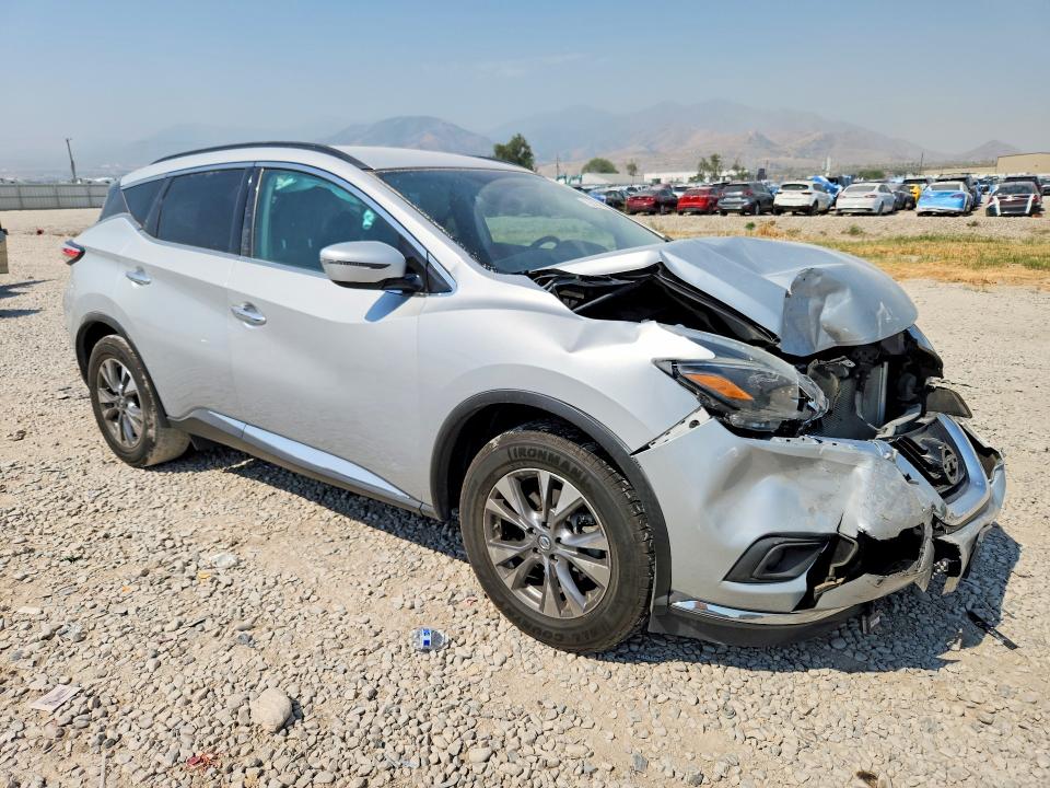 2018 Nissan Murano მანქანა იყიდება აუქციონზე, vin: 5N1AZ2MH2JN119433, აუქციონის ნომერი: 58320896