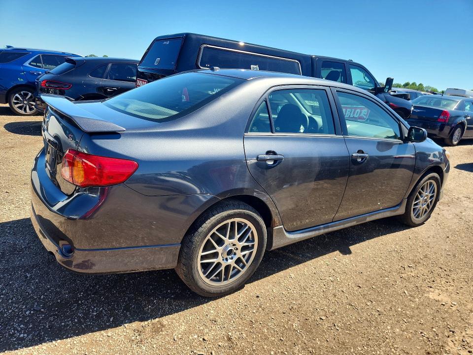 57137646 :رقم المزاد ، 1NXBU40E19Z080099 vin ، 2009 Toyota Corolla مزاد بيع