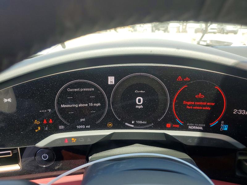 Продаж на аукціоні авто 2025 Porsche Taycan, vin: WP0AC2Y18SSA55567, номер лоту: 58798466