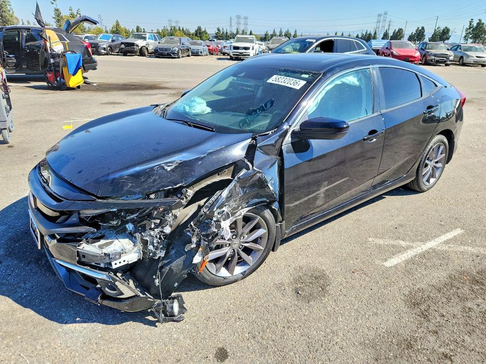 Продаж на аукціоні авто 2021 Honda Civic, vin: 19XFC1F33ME209450, номер лоту: 58232036
