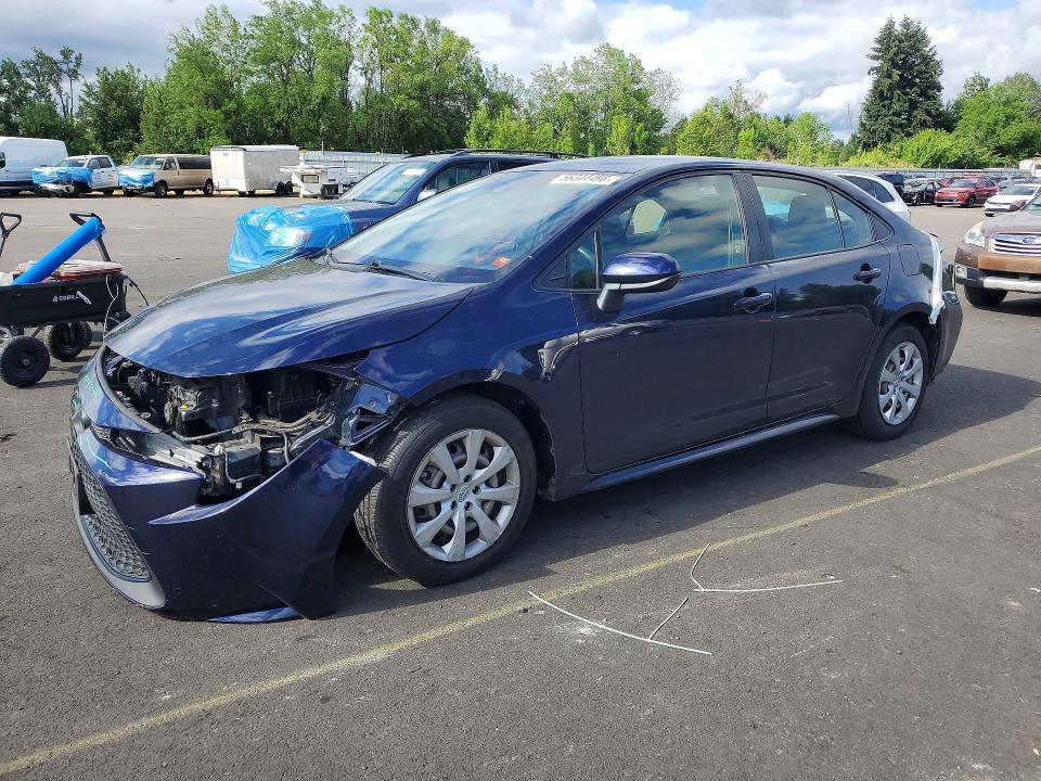 2020 Toyota Corolla მანქანა იყიდება აუქციონზე, vin: JTDEPRAE6LJ107410, აუქციონის ნომერი: 56344496