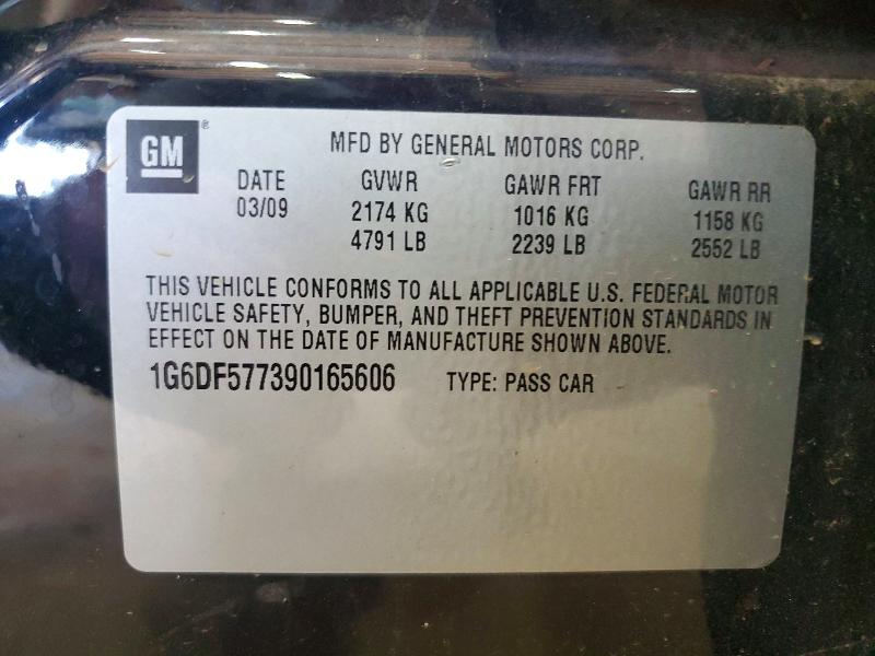 Продаж на аукціоні авто 2009 Cadillac Cts, vin: 1G6DF577390165606, номер лоту: 58841876