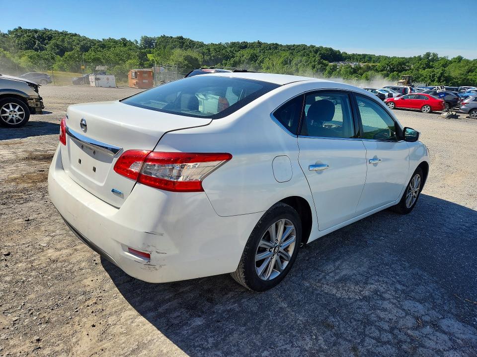 2014 Nissan Sentra მანქანა იყიდება აუქციონზე, vin: 3N1AB7AP2EY278630, აუქციონის ნომერი: 57644186