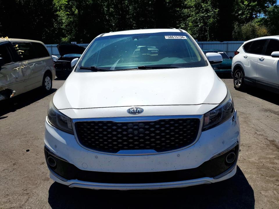 58615736 :رقم المزاد ، KNDME5C10H6282640 vin ، 2017 Kia Sedona مزاد بيع
