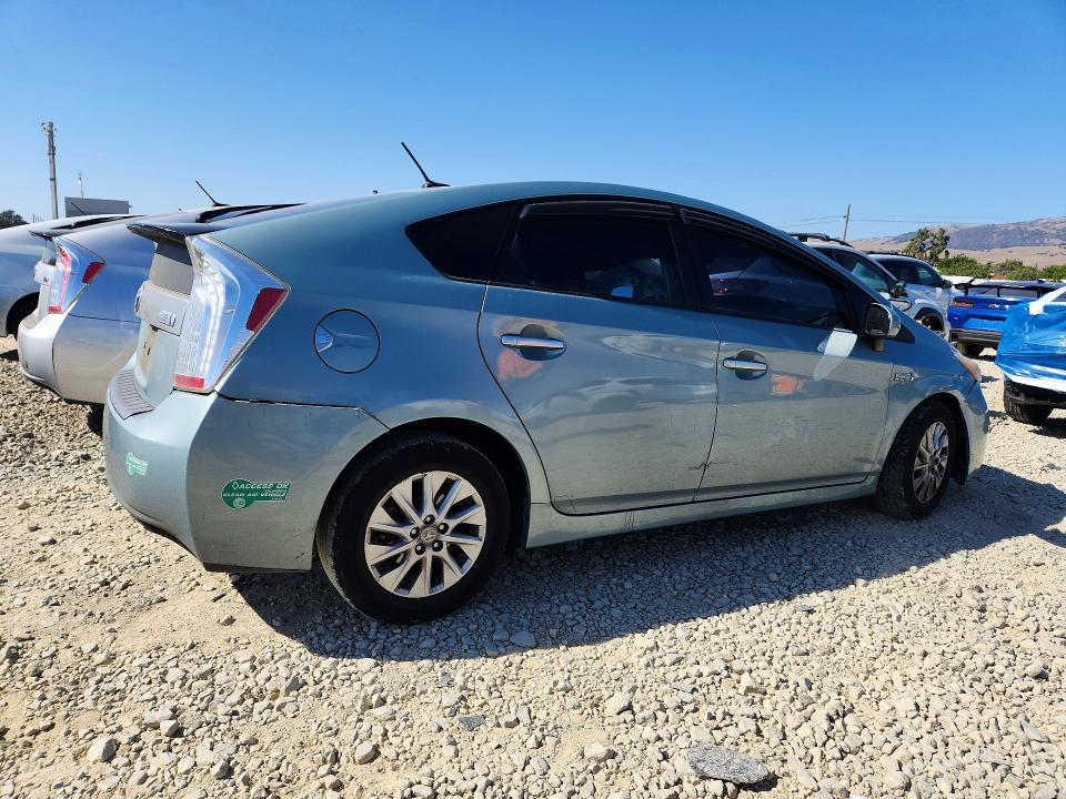 Продаж на аукціоні авто 2013 Toyota Prius Plug-in Hybrid, vin: JTDKN3DP1D3032107, номер лоту: 58223806