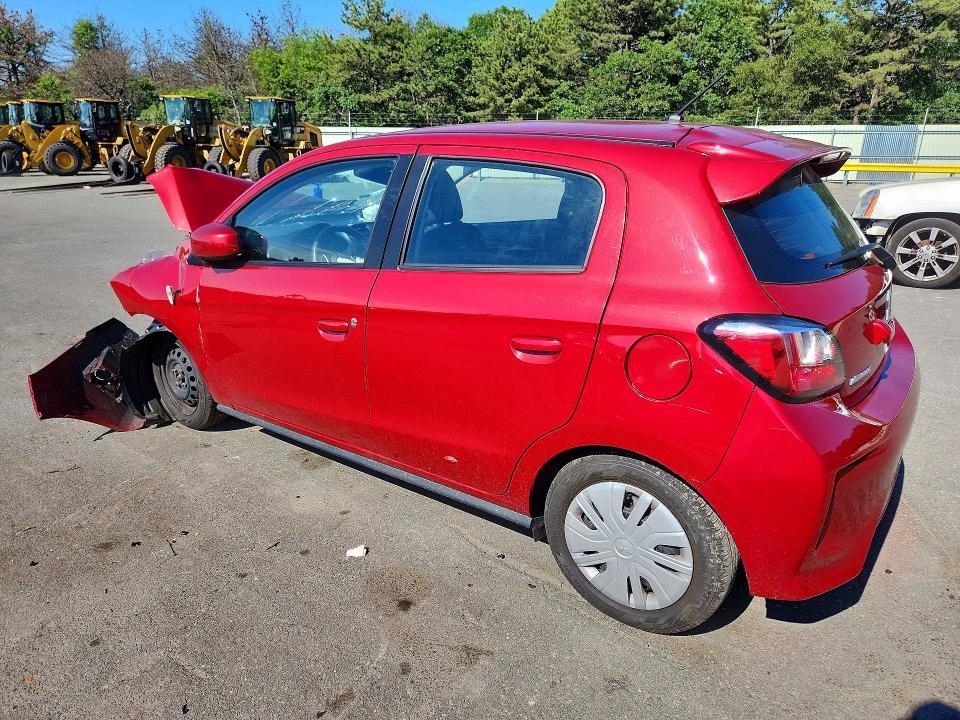 2024 Mitsubishi Mirage მანქანა იყიდება აუქციონზე, vin: ML32AUHJXRH034040, აუქციონის ნომერი: 58979786