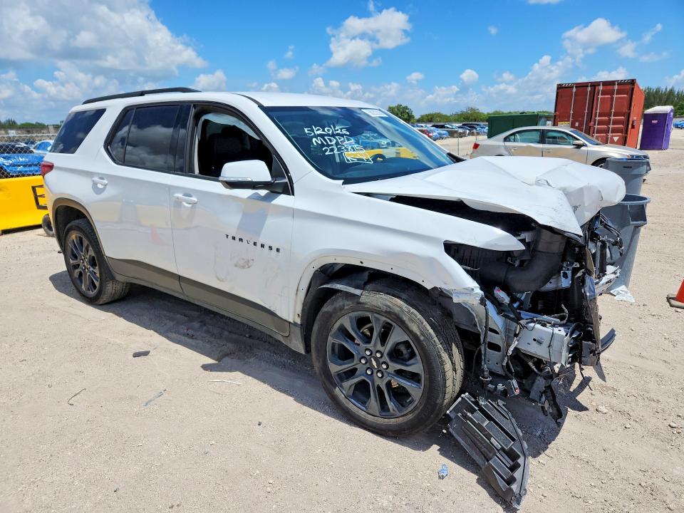 Auction sale of the 2021 Chevrolet Traverse, vin: 1GNERJKW4MJ223815, lot number: 58202286