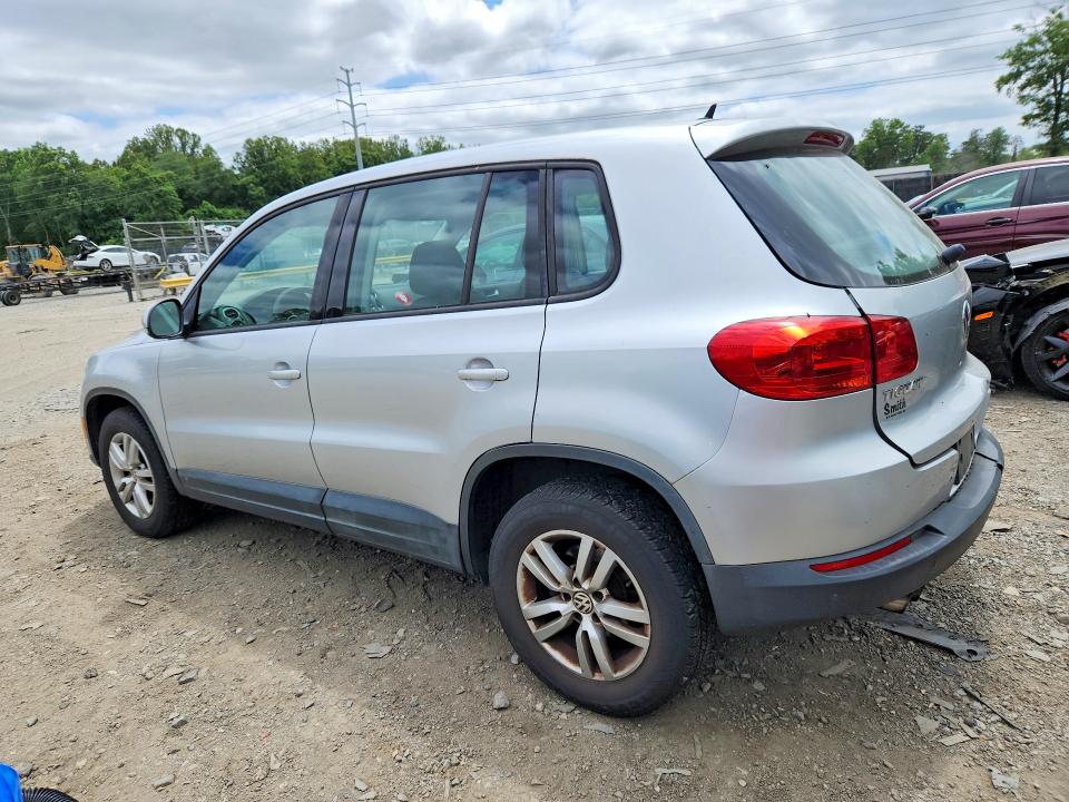 55758146 :رقم المزاد ، WVGBV7AX2CW560307 vin ، 2012 Volkswagen Tiguan مزاد بيع