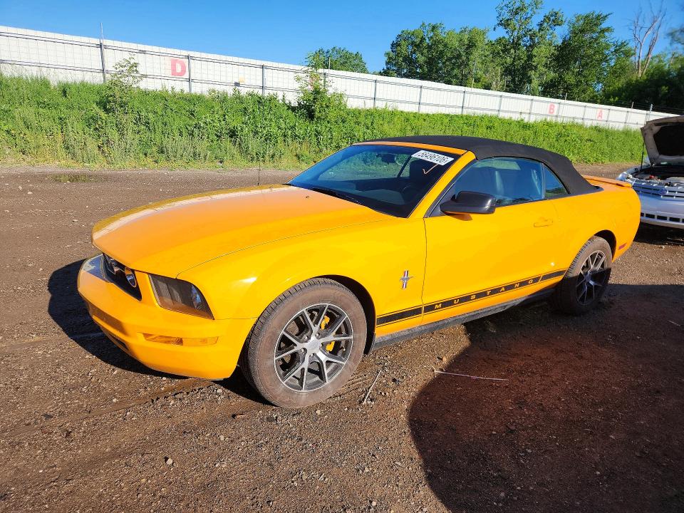 2007 Ford Mustang მანქანა იყიდება აუქციონზე, vin: 1ZVHT84N375352997, აუქციონის ნომერი: 56496106