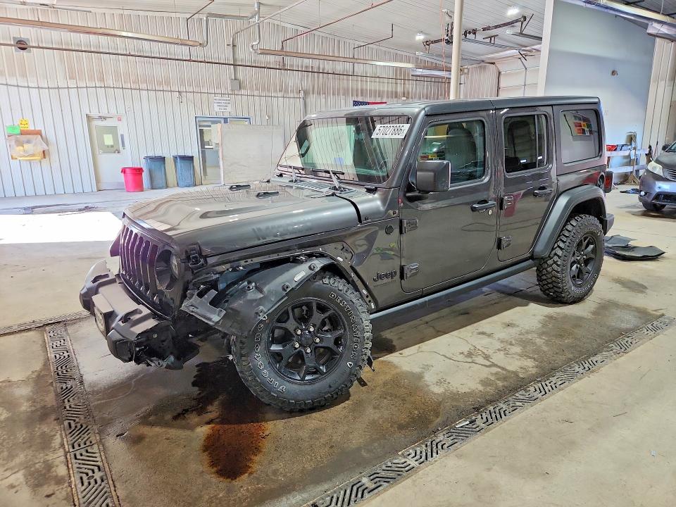 Продажа на аукционе авто 2020 Jeep Wrangler Unlimited, vin: 1C4HJXDG1LW287317, номер лота: 57027886