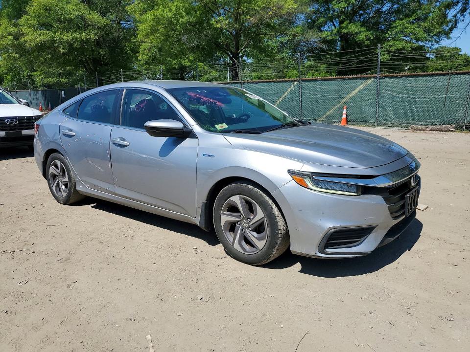 2019 Honda Insight მანქანა იყიდება აუქციონზე, vin: 19XZE4F14KE008659, აუქციონის ნომერი: 56037256
